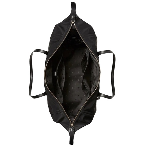 ♠️kate spade Chelsea Large Nylon Weekender Duffle Bag, Black NWT - Picture 3 of 16